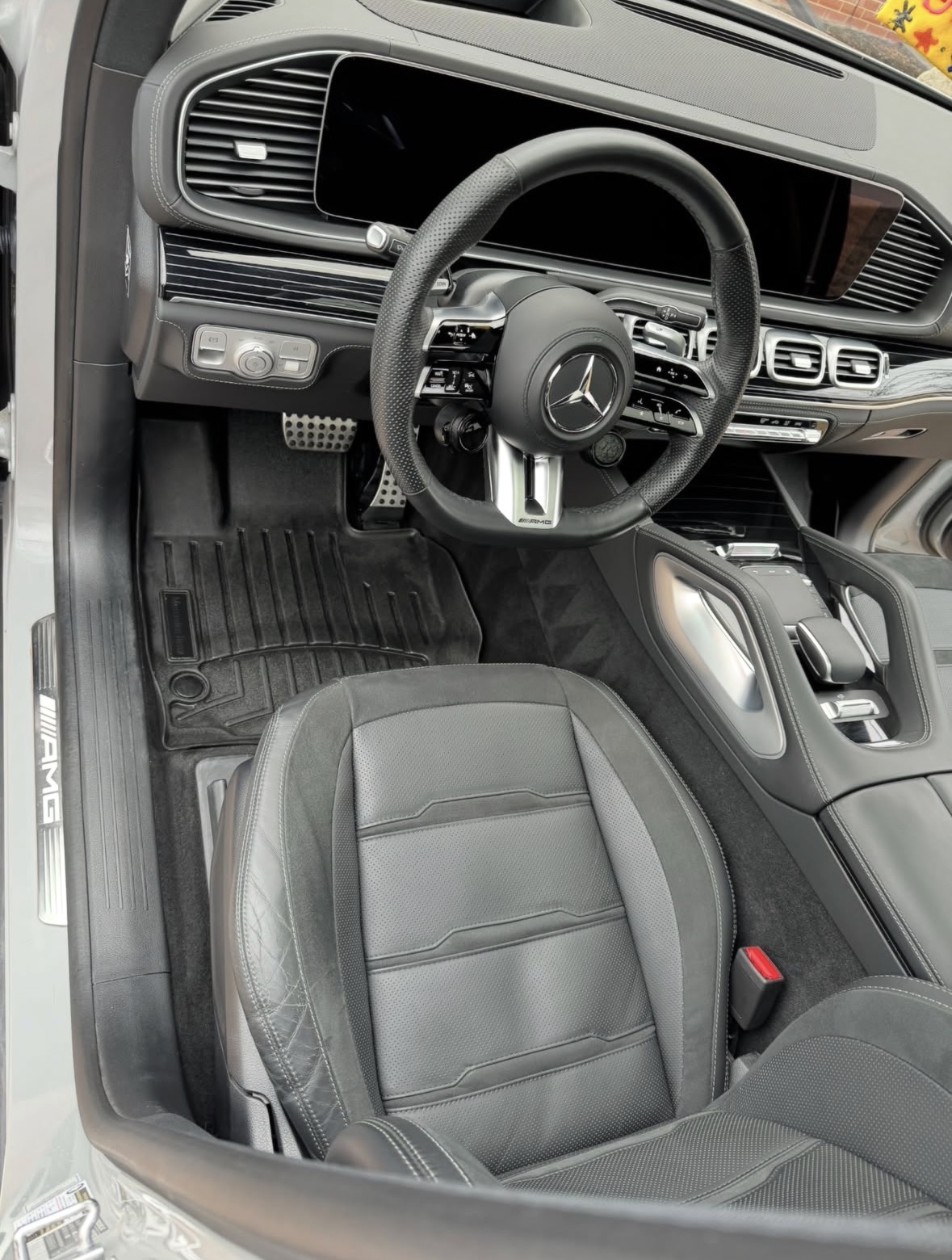 After detailing — pristine luxury interior